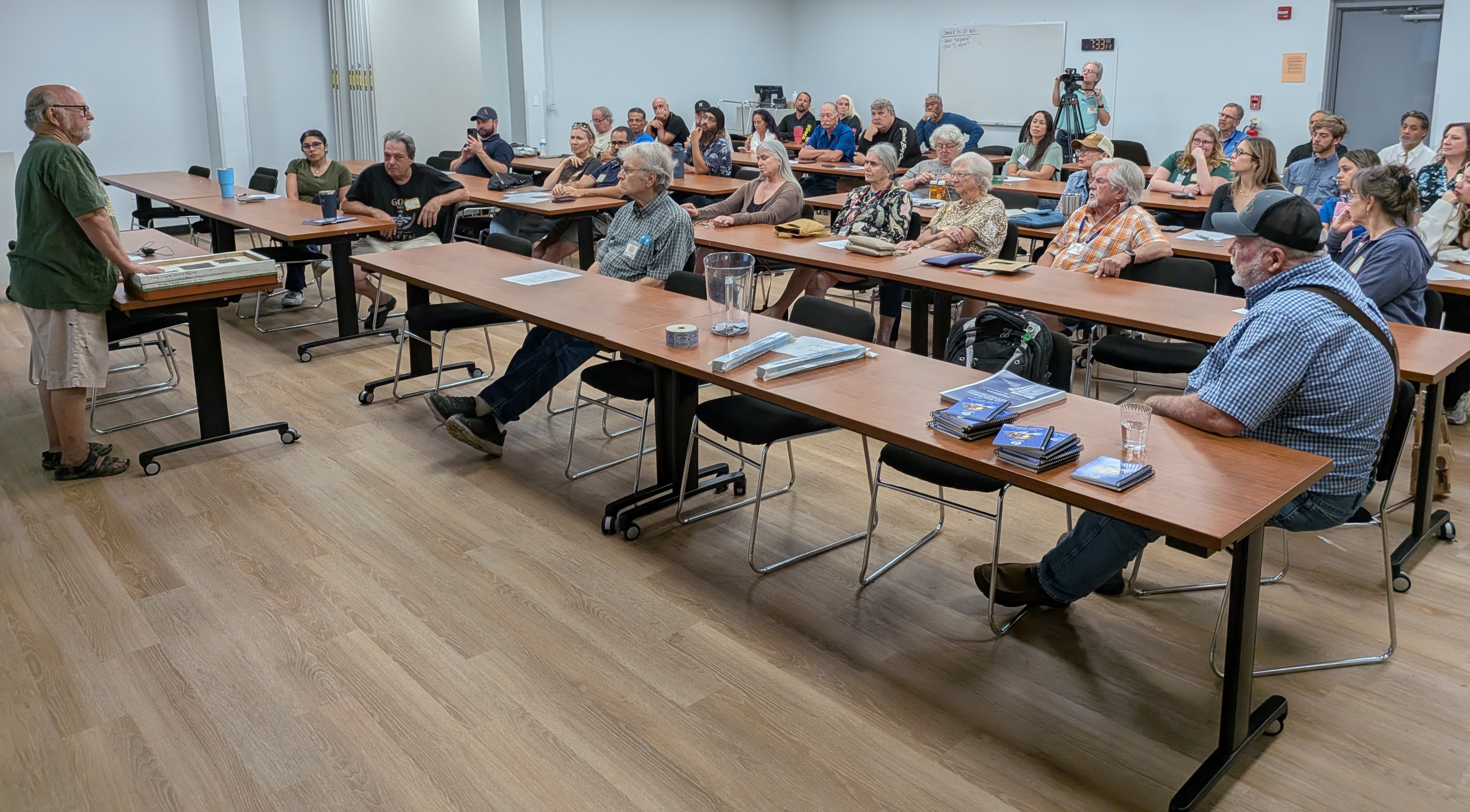 Members at a monthly BBA meeting