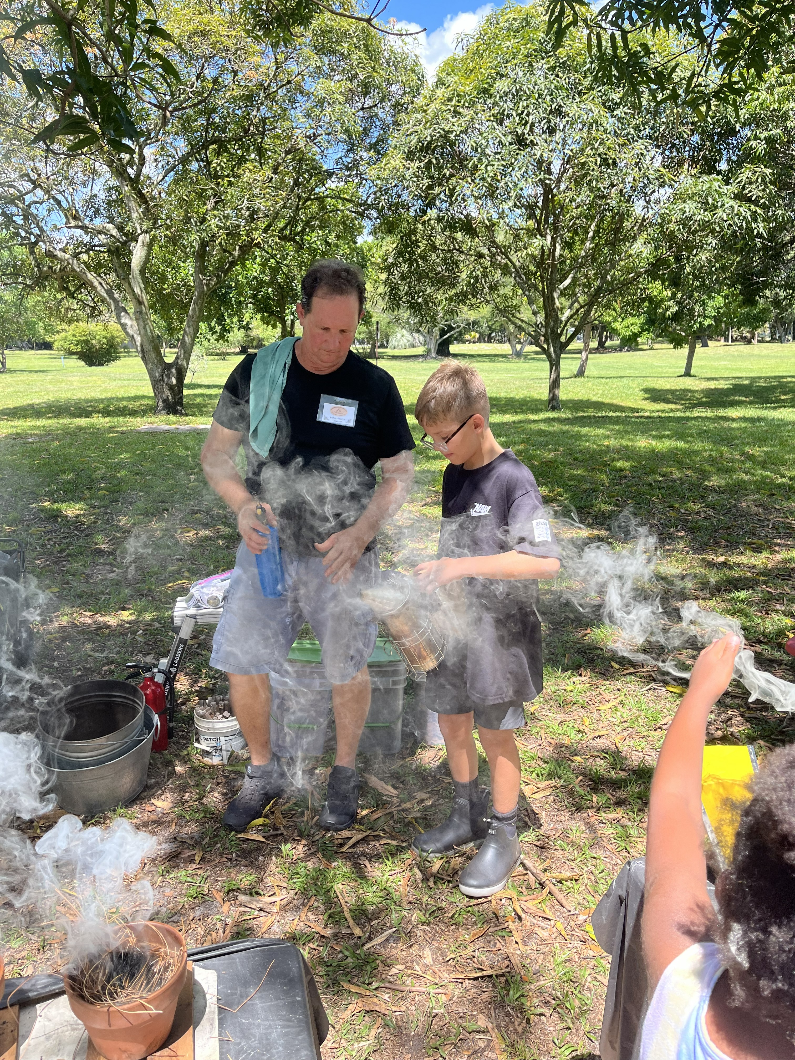 A hands-on workshop — learning to use a smoker